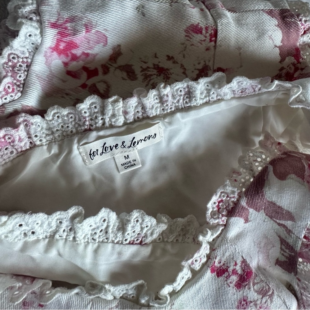 FOR LOVE & LEMONS Sheridan Bustier Top - Picture 5 of 6
